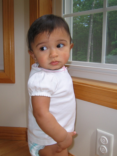 Kali Soleil Athukorala at her home in Massachusetts in June 2008